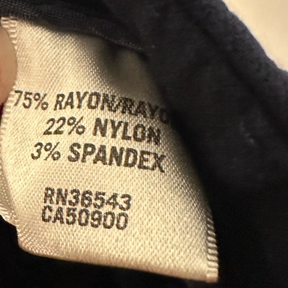 Van Heuson Navy Blue Dress Work Pants Size 16 Slim Fit - Picture 3 of 5